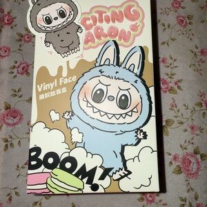 Labubu Exciting Macaron - Sesame Bean (gray)